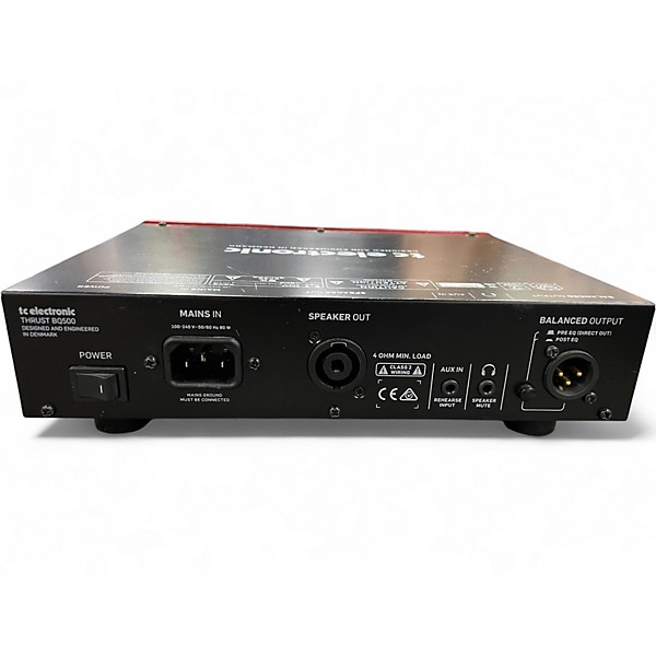 Used TC Electronic BQ500 500W Bass Amp Head