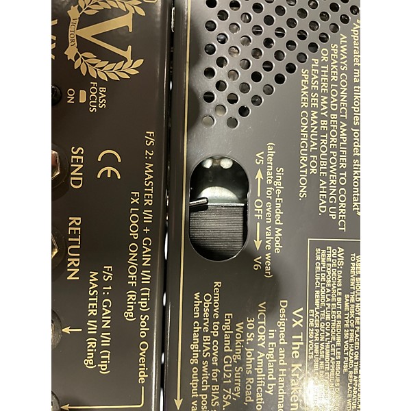 Used Victory The Kraken VX Tube Guitar Amp Head