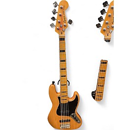 Used Squier Classic Vibe '70s Jazz Bass V 5-String  Natural Electric Bass Guitar