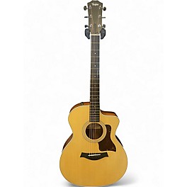 Used Taylor 214CE Natural Acoustic Electric Guitar