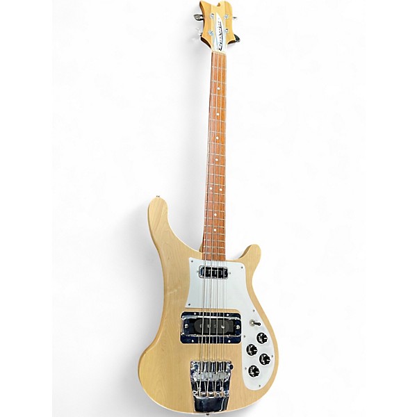Used Rickenbacker McCartney Satin Mapleglo Electric Bass Guitar