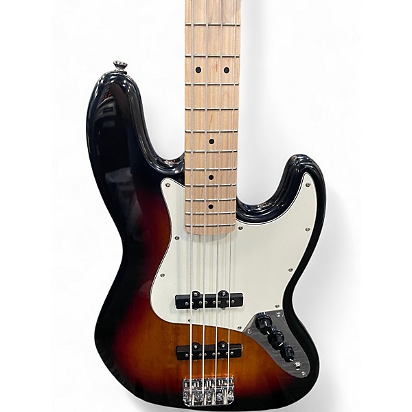 Used Squier JAZZ BASS 2 Color Sunburst Electric Bass Guitar