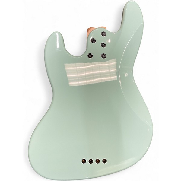 Used Schecter Guitar Research Diamond Series P4 Seafoam Green Electric Bass Guitar