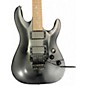Used Schecter Guitar Research DAMIEN FR Black Solid Body Electric Guitar