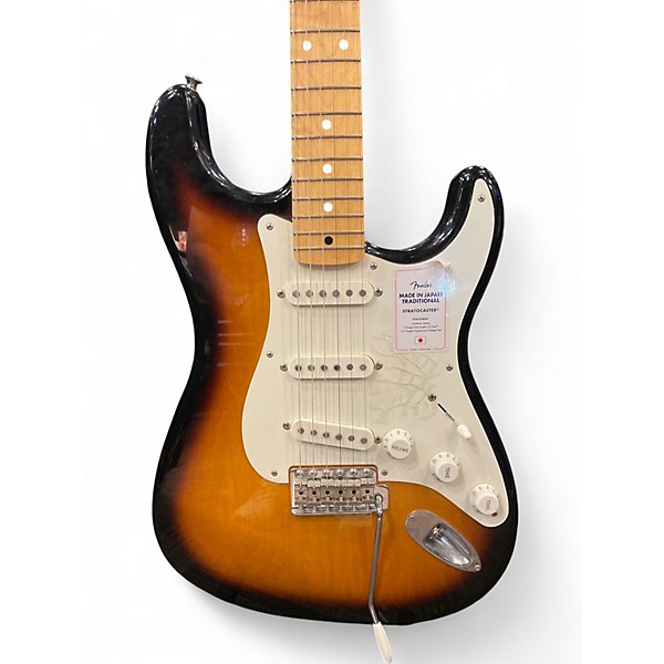 Used Fender TRADITIONAL STRAT 2 Color Sunburst Solid Body Electric Guitar