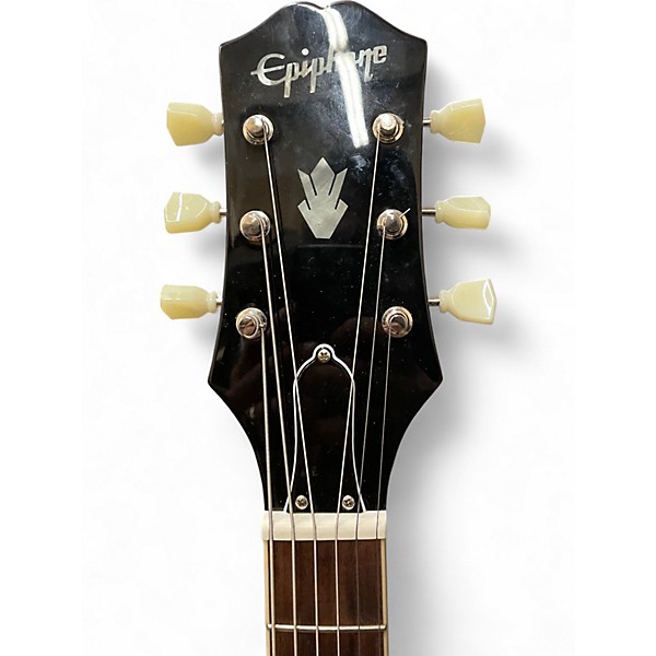 Used Epiphone Wildkat Wine Red Hollow Body Electric Guitar