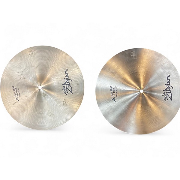 Used Zildjian 14in New Beat Hi Hat Pair Cymbal