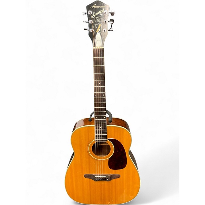 Used Harmony SOVEREIGN Natural Acoustic Guitar Natural | Guitar Center