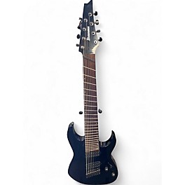 Used 2020s Ibanez RGMS8 Black Solid Body Electric Guitar