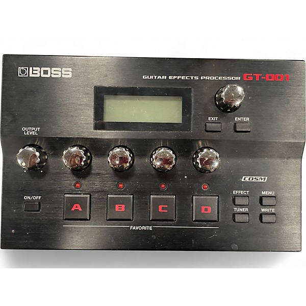BOSS －GT－001 gt001 Boss GT-001 Demo - fast run through some of the best patches