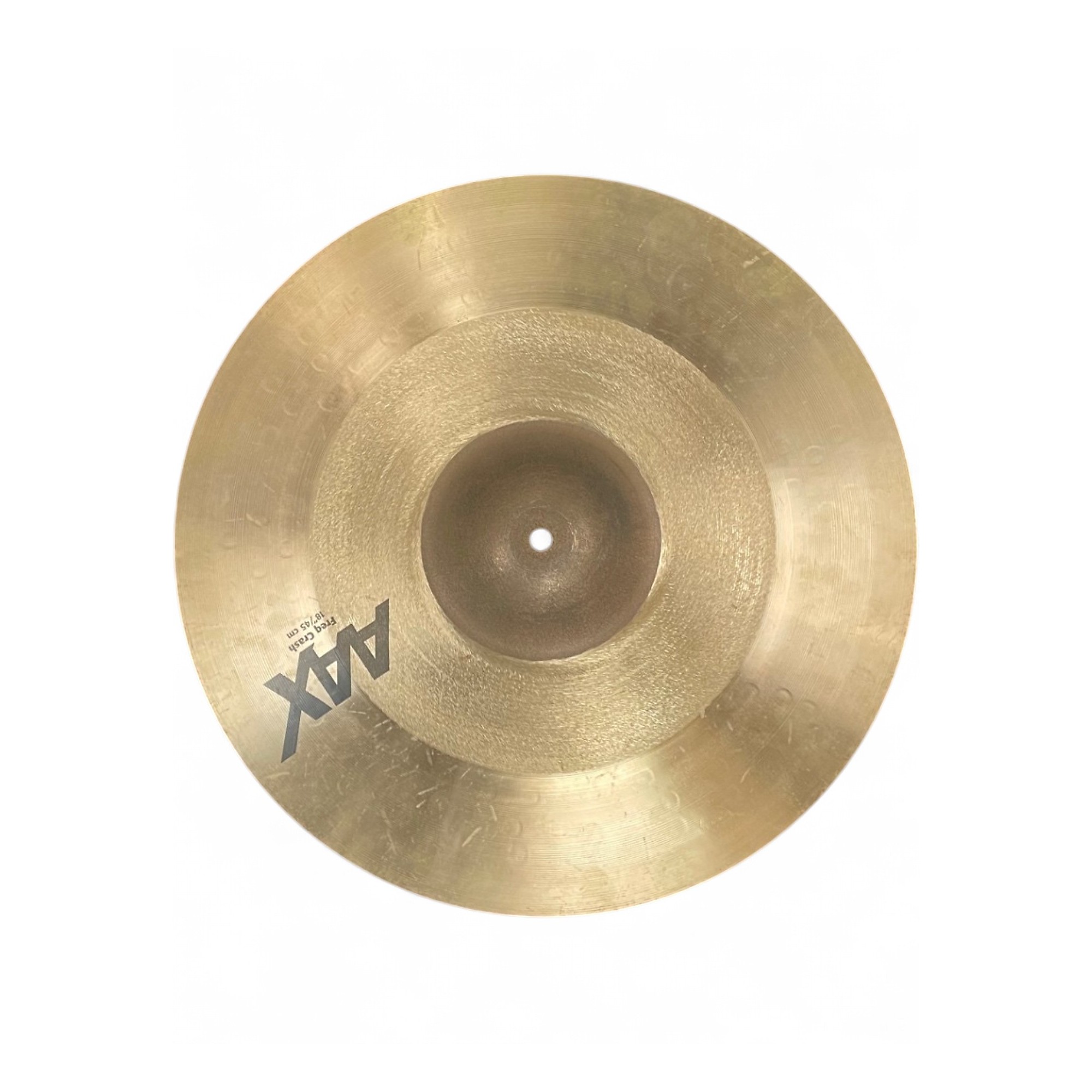 【値下げ】SABIAN AAX  Stage Crash 18インチ中古 Used SABIAN 18in AAX Frequency Crash Cymbal 38 | Guitar Center