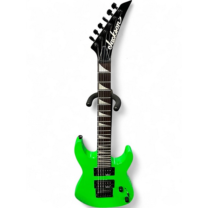 Used 2019 Jackson JS1X Minion Neon Green Solid Body Electric