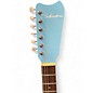 Used Silvertone 1449 Reissue Daphne Blue Solid Body Electric Guitar