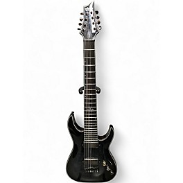 Used Schecter Guitar Research hellraiser c8 hybrid black burst Solid Body Electric Guitar