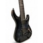 Used Schecter Guitar Research hellraiser c8 hybrid black burst Solid Body Electric Guitar