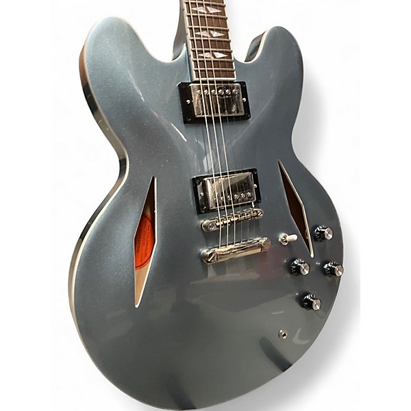 Used Epiphone Dave Grohl DG-335 Pelham Blue Hollow Body Electric Guitar