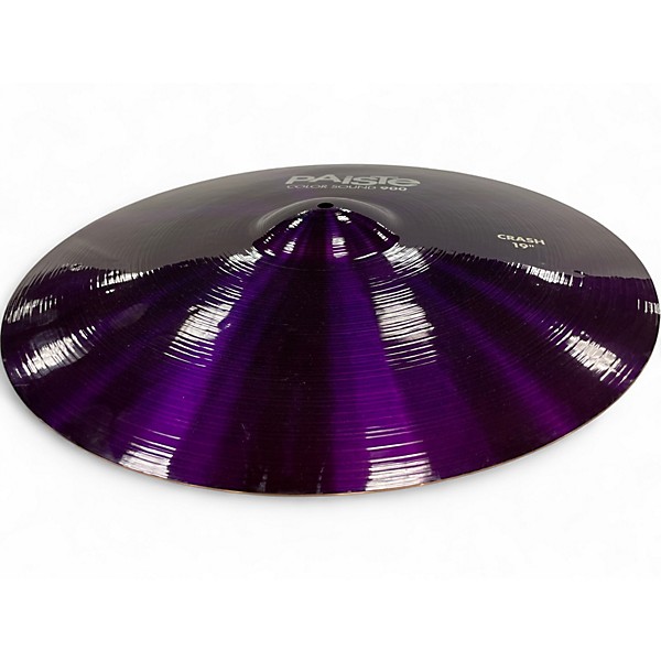 Used Paiste 19in COLOR SOUND 900 Cymbal