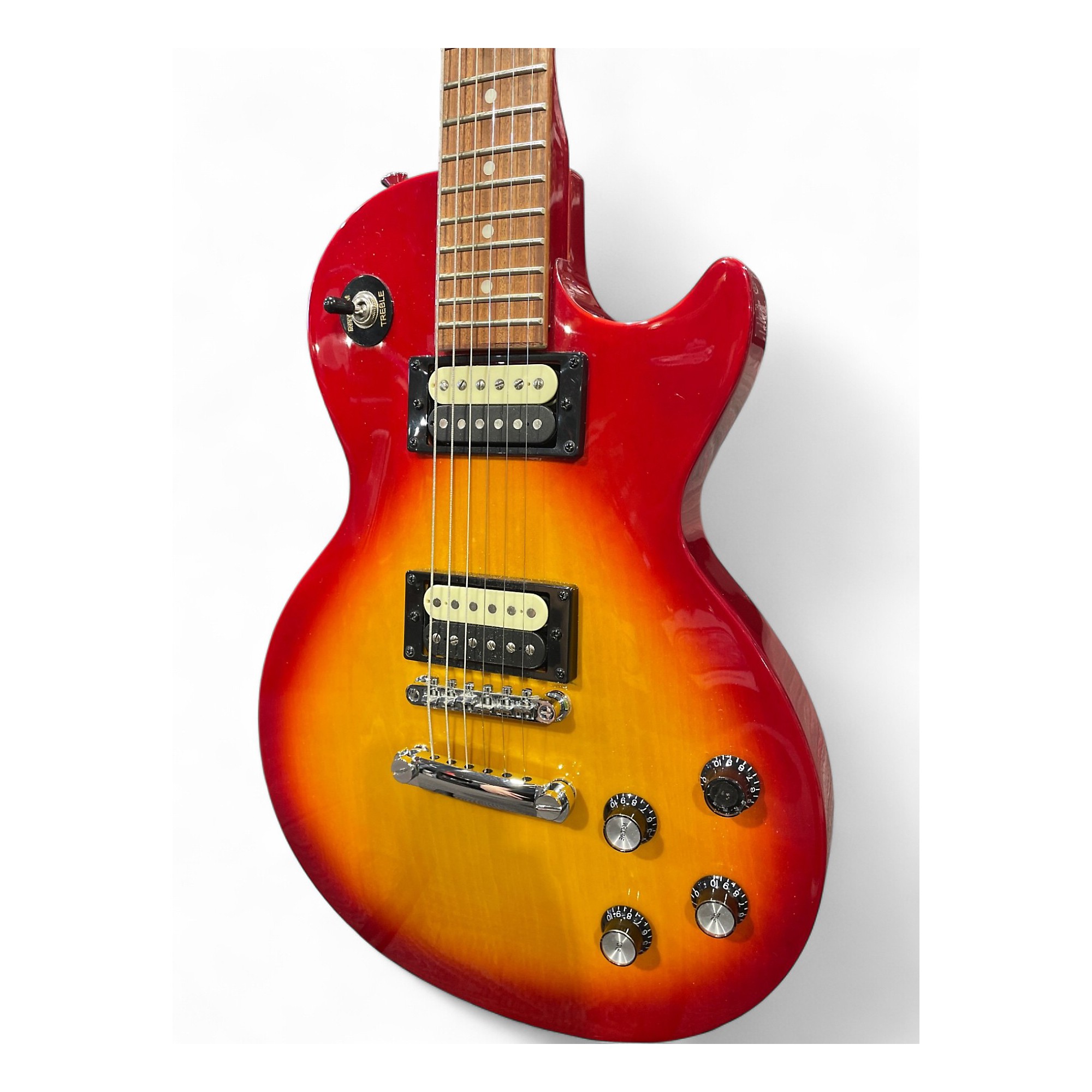 Used Epiphone Les Paul Studio Cherry Sunburst Solid Body