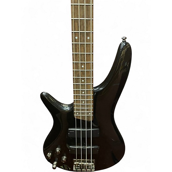 Used Ibanez SR300 Left Handed BLACK SPARKLE Electric Bass