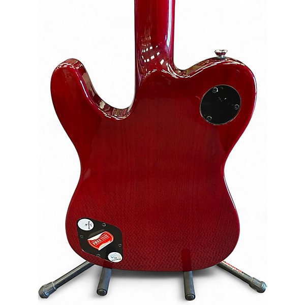 Used Fender TELECASTER Crimson Red Trans Hollow Body Electric Guitar