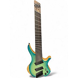 Used Agile Chiral Nirvana Blueburst Solid Body Electric Guitar