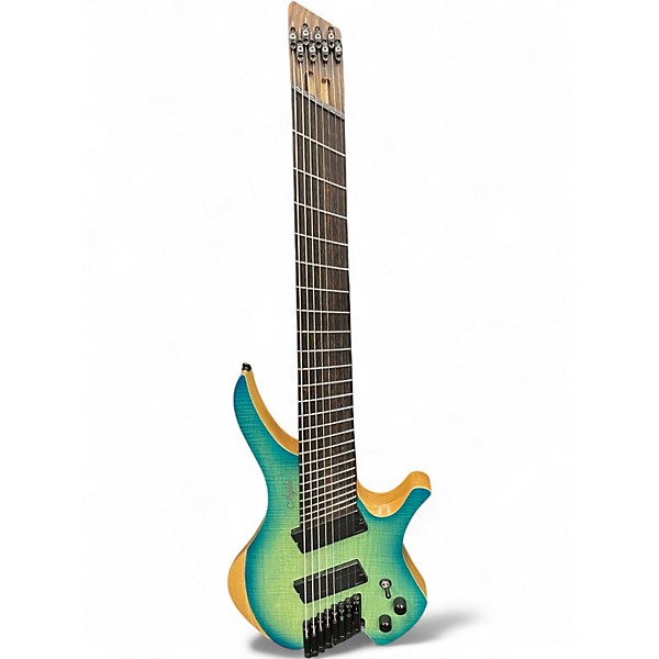 Used Agile Chiral Nirvana Blueburst Solid Body Electric Guitar