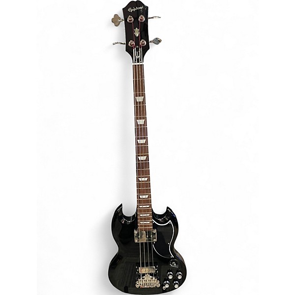 Used Epiphone EB3 Black Electric Bass Guitar