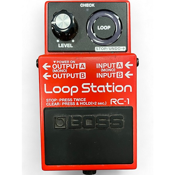 ギター BOSS RC-1 Loop Station Boss RC-1 Loop Station Looper Pedal | Sweetwater