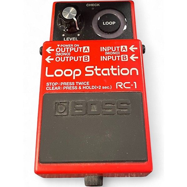 o*3様 RC-1 Loop Station BOSS RC-1 Loop Station Effects Pedal | Music & Arts