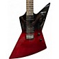 Used Chapman Ghost Fret Red to Black Fade Solid Body Electric Guitar