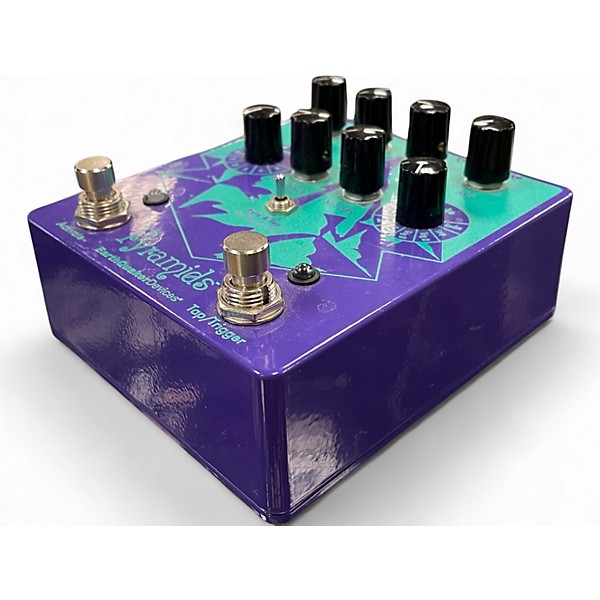 Used EarthQuaker Devices Pyramids Stereo Flanging Device Effect Pedal