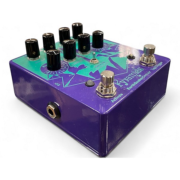 Used EarthQuaker Devices Pyramids Stereo Flanging Device Effect Pedal