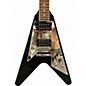 Used Gibson 70'S FLYING V MIRROR Black Solid Body Electric Guitar