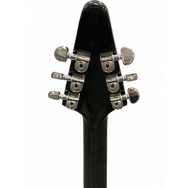 Used Gibson 70'S FLYING V MIRROR Black Solid Body Electric Guitar