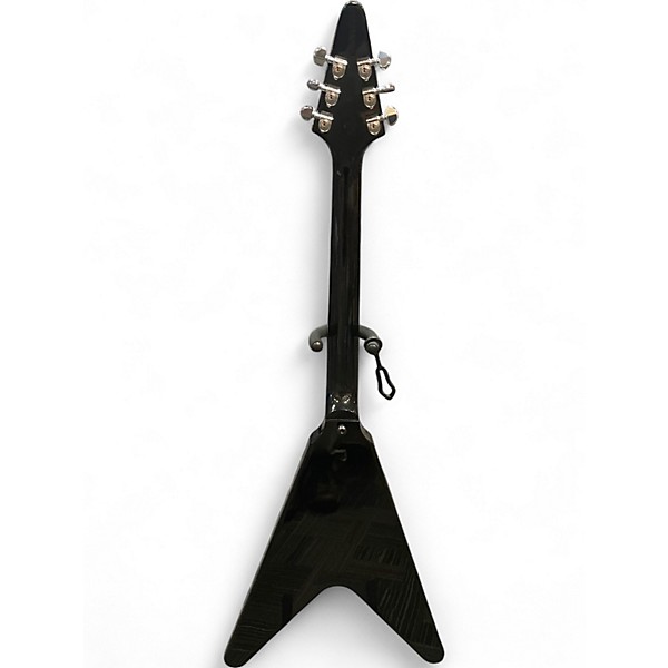 Used Gibson 70'S FLYING V MIRROR Black Solid Body Electric Guitar