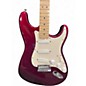 Used Fender Strat Plus Midnight Wine Solid Body Electric Guitar