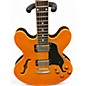 Used Hamer ECHOTONE Amber Hollow Body Electric Guitar