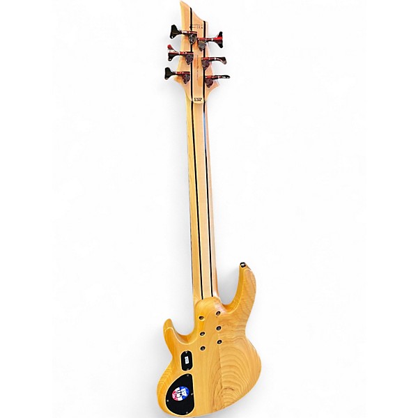 Used ESP B206 6 String NATURAL Electric Bass Guitar
