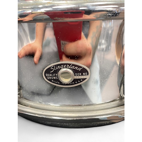 Used Slingerland 14in Festival Snare Chrome Drum