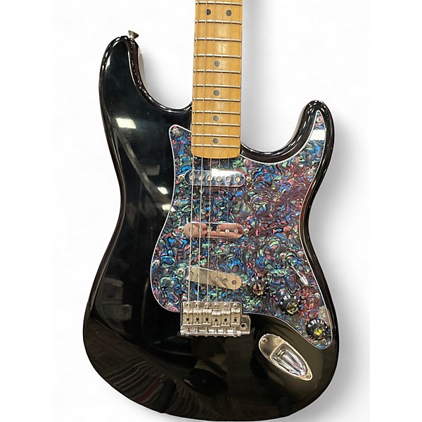 Used Fender California Series Stratocaster Black Solid Body Electric Guitar