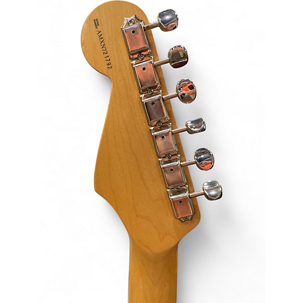 Used Fender California Series Stratocaster Black Solid Body Electric Guitar