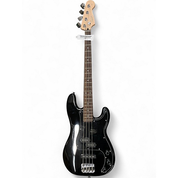 ベース Squier affinity series pj bass black Squier Affinity Series PJ Bass Maple Fingerboard Pack With