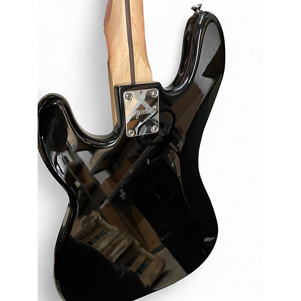 Used Squier AFFINITY PJ BASS Black Electric Bass Guitar