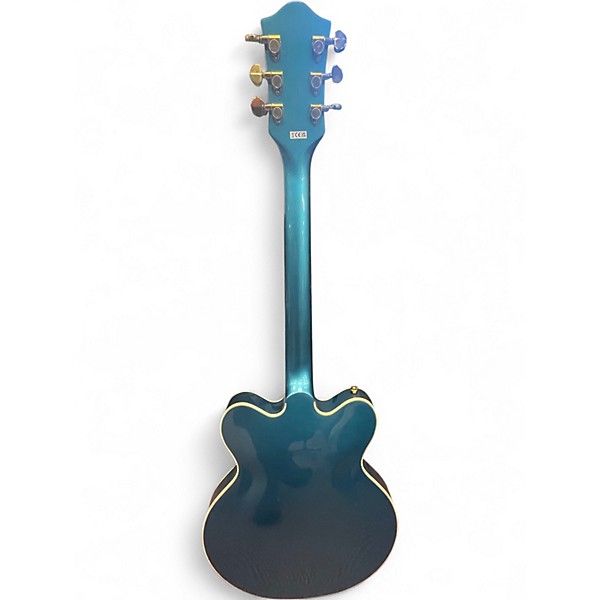 Used Gretsch Guitars CAT CB 3PU Blue Hollow Body Electric Guitar