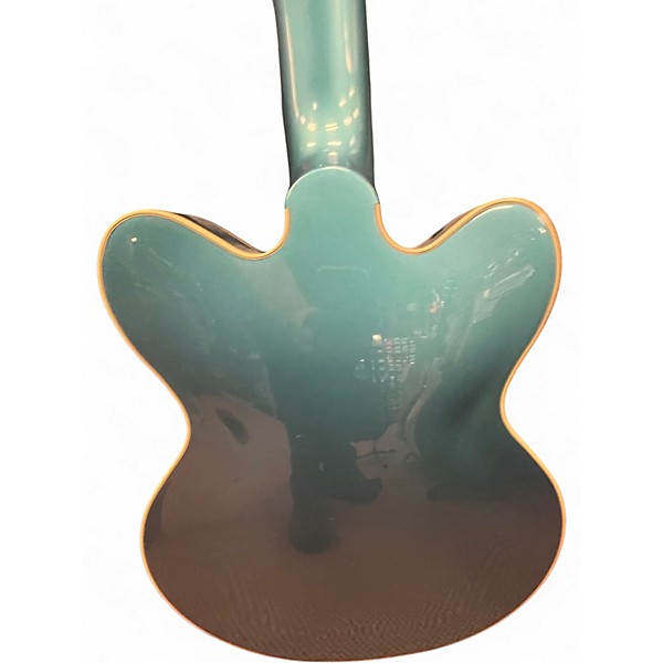 Used Gretsch Guitars CAT CB 3PU Blue Hollow Body Electric Guitar