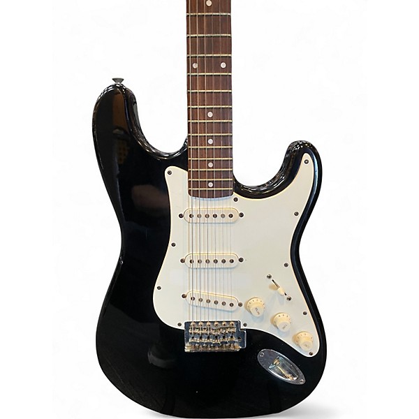 美品 Squier Affinity Stratocaster エレキギター Used 1998 Squier Affinity Stratocaster Black Solid Body
