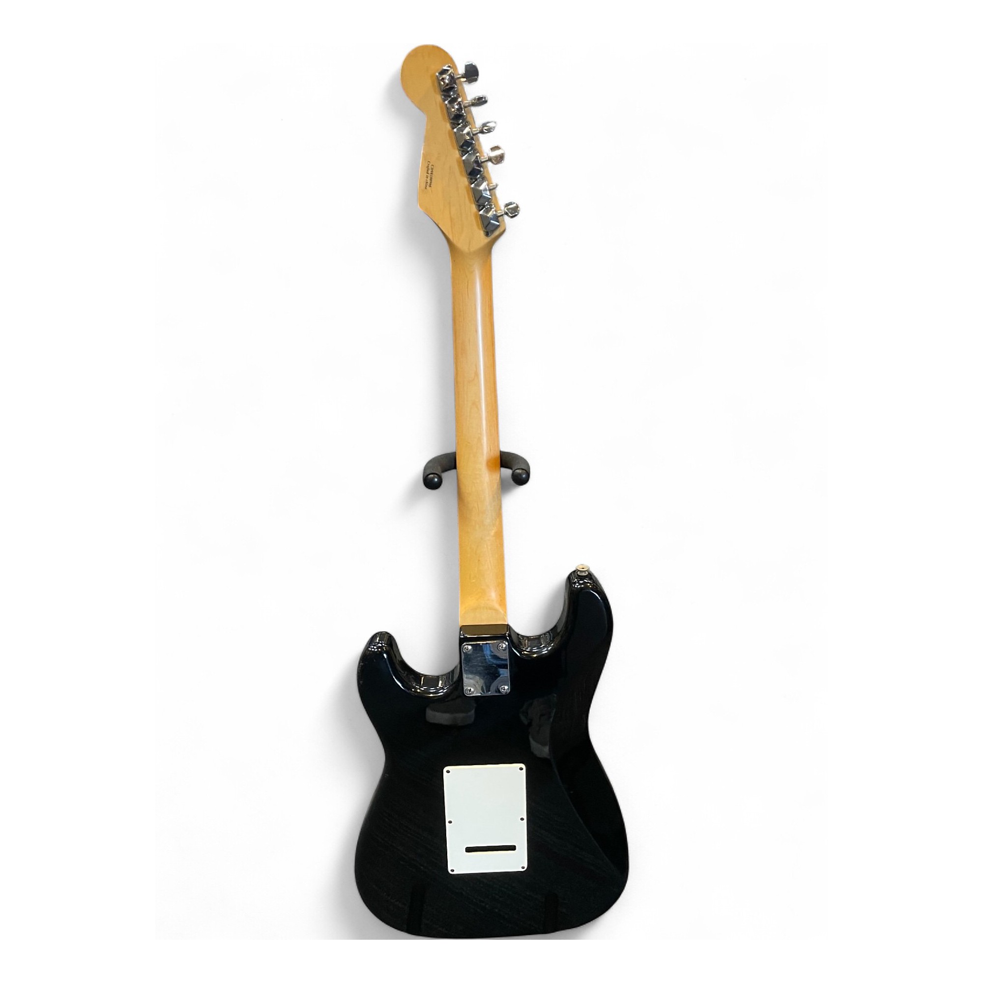 ギター 1997 Squier Affinity Stratcaster black Squier Affinity Series Stratocaster Electric Guitar - Black