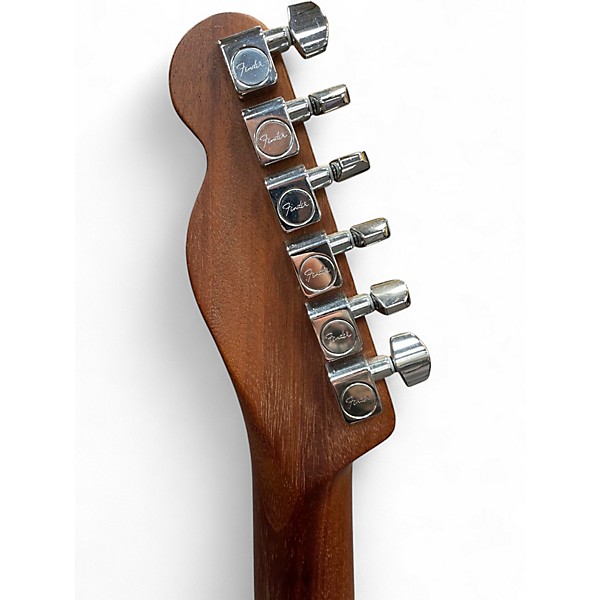 Used Fender American Acoustasonic Telecaster Black Acoustic Electric Guitar