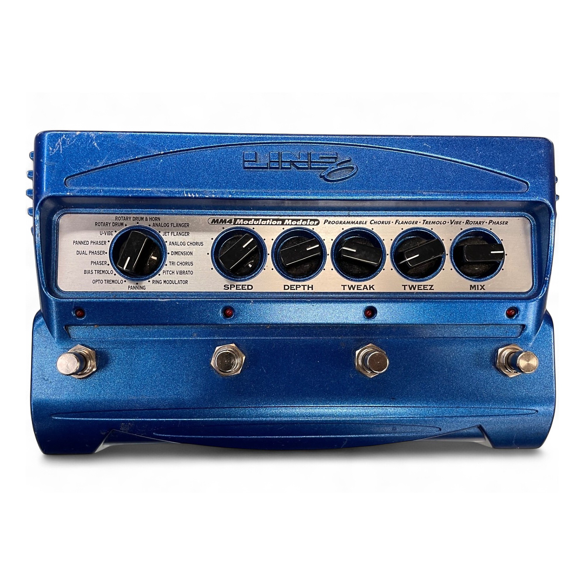 Used Line 6 MM4 Modulation Modeler Effect Pedal | Guitar Center