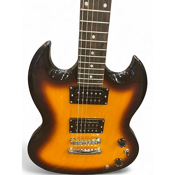 Used Vs101 Guitars SG STYLE HH 2 Color Sunburst Solid Body Electric Guitar